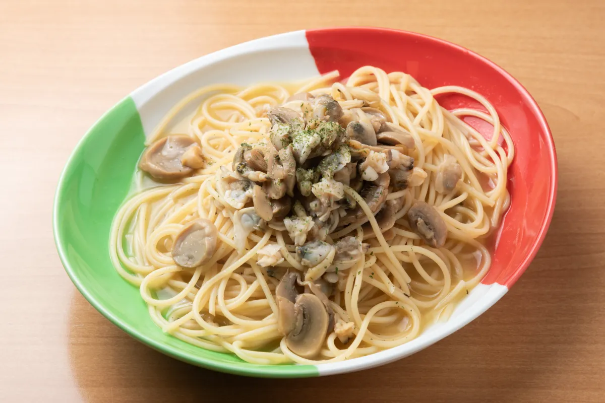アサリのペペロンチーノ